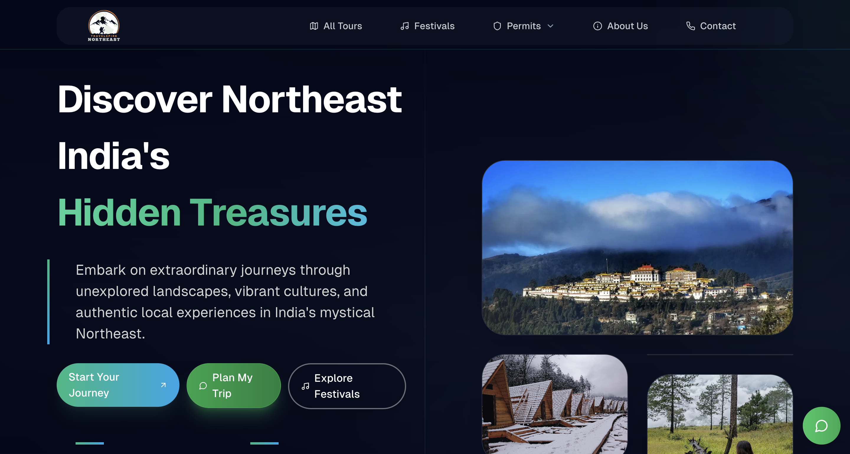 Northeast India Exploration Platform - Travel Spirene